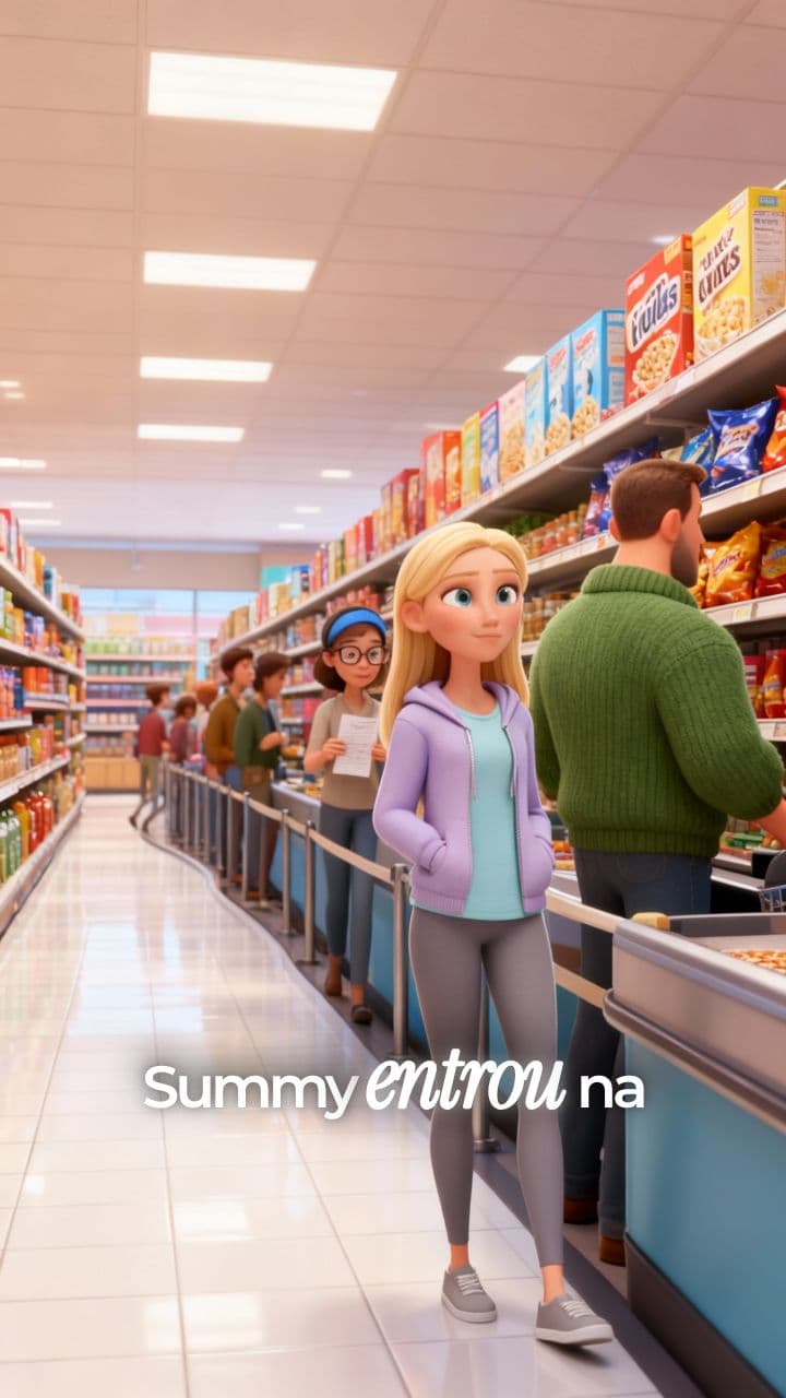 Fila barulhenta 🧠🛒