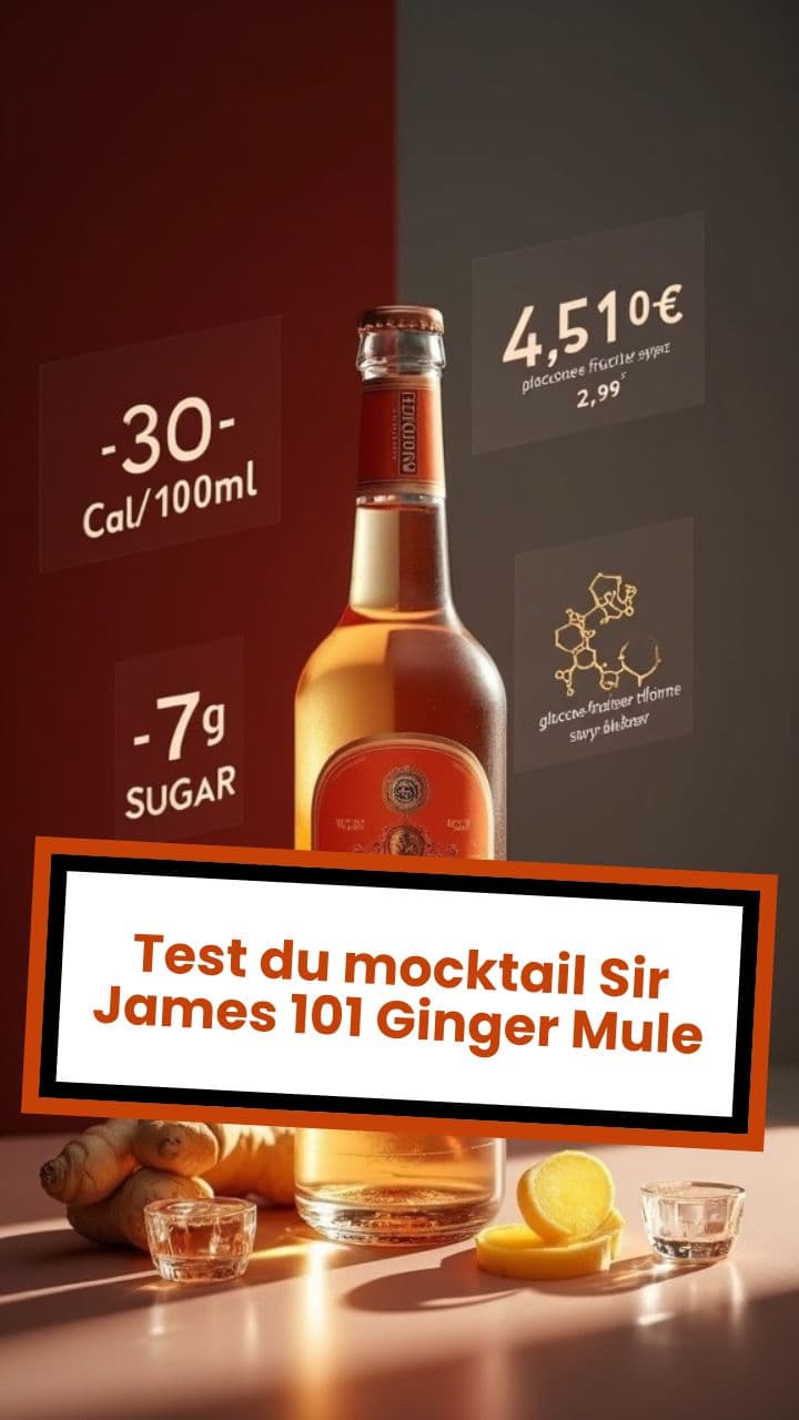 Test du mocktail Sir James 101 Ginger Mule