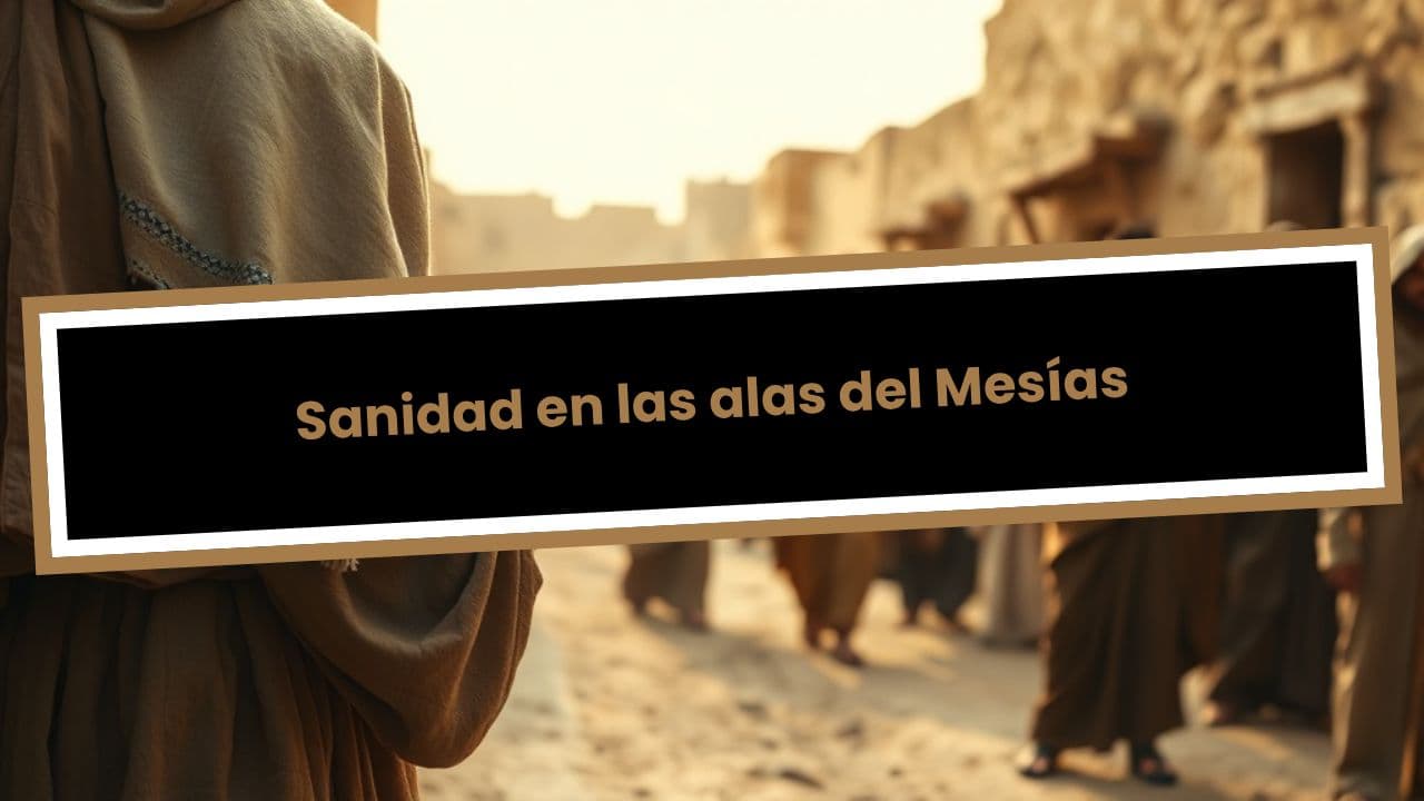 Sanidad en las alas del Mesías