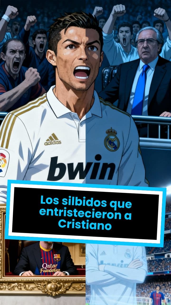 Los silbidos que entristecieron a Cristiano
