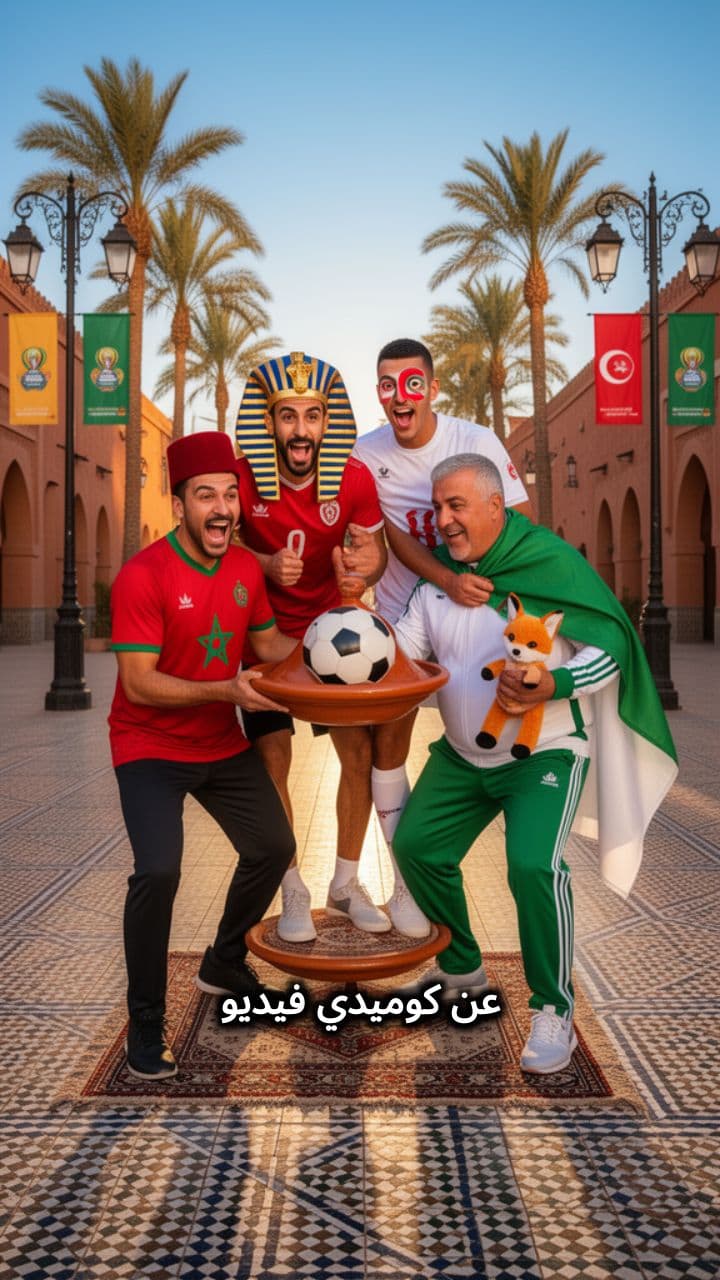 فيديو كوميدي عن المنتخبات العربية