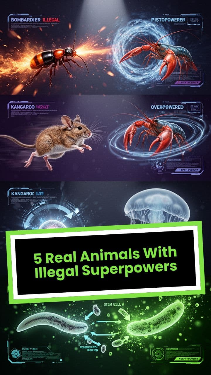 5 Real Animals With Illegal Superpowers