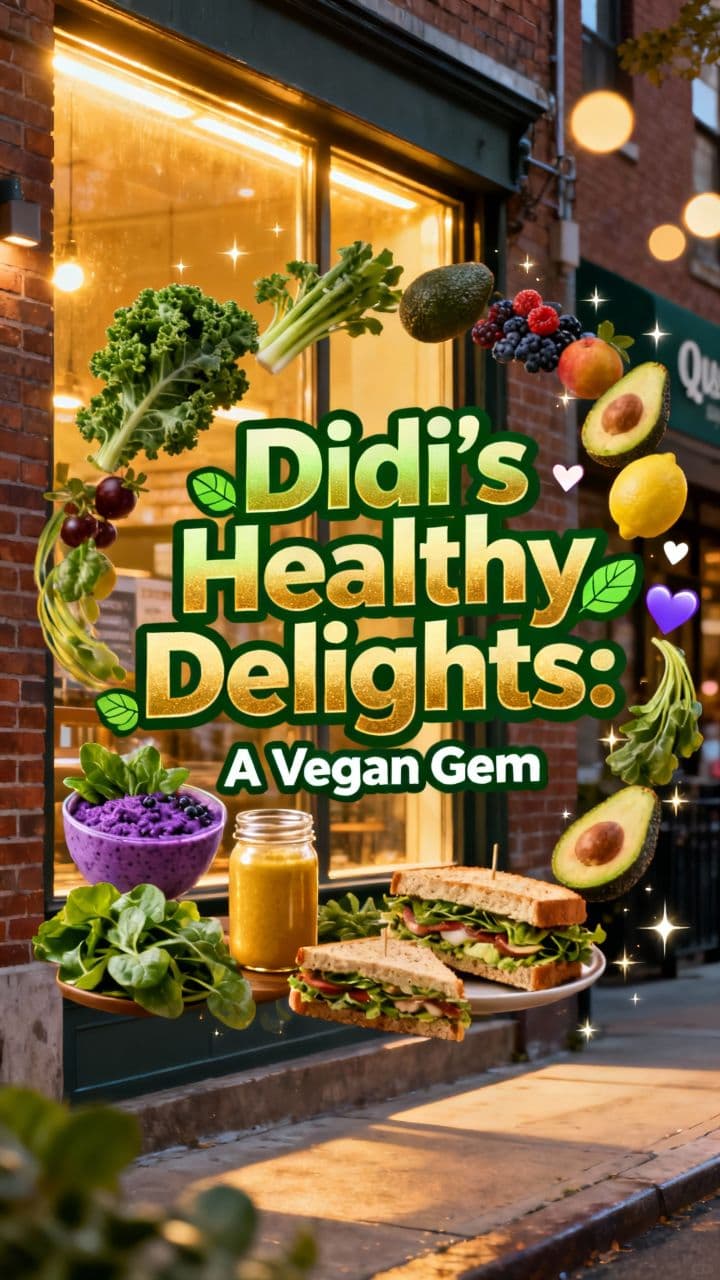 Didi's Healthy Delights: A Vegan Gem