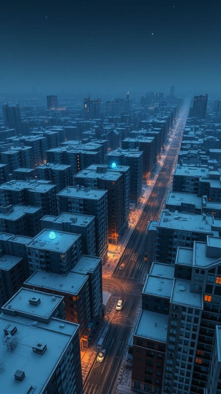 Zimowy chill w blokach