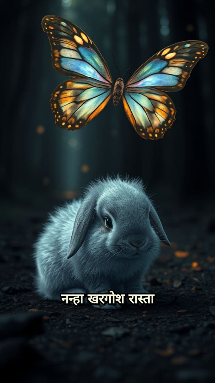 खरगोश और तितली की दोस्ती