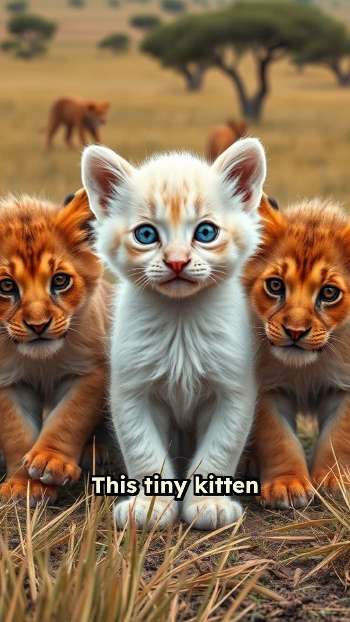 Whiskers: The House Cat Lion