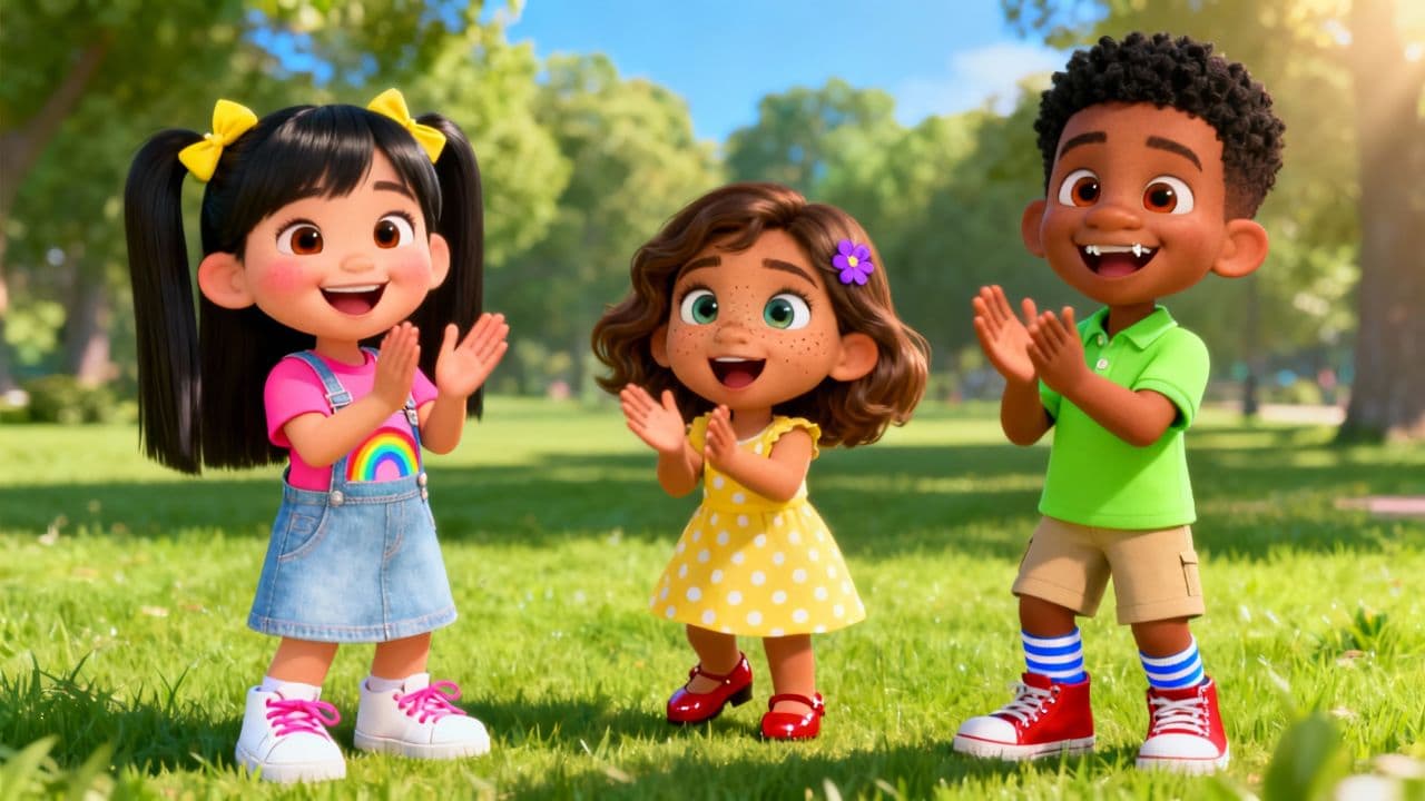 Clap, Jump, Wave, and Stomp Fun