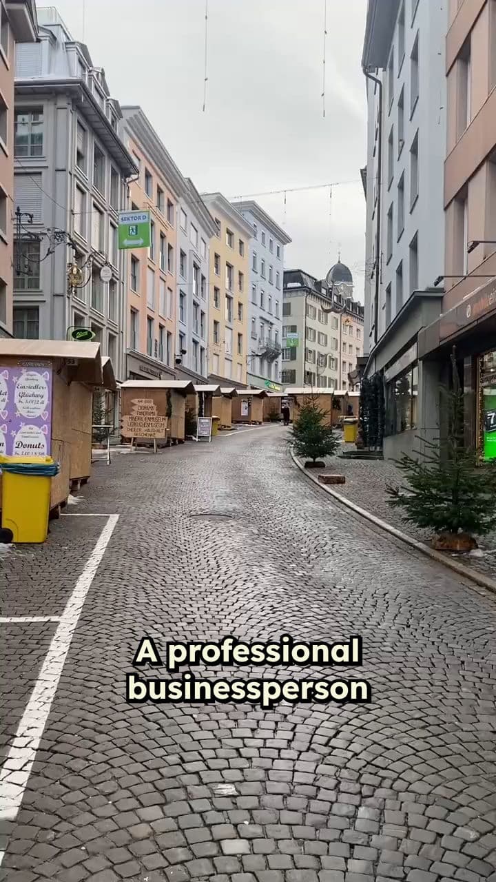Anticipation at the Christmas Market