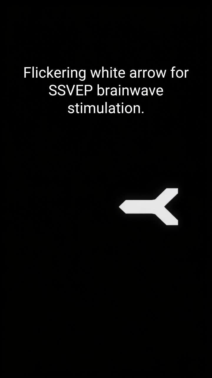 Right Turn Command Detection with SSVEP