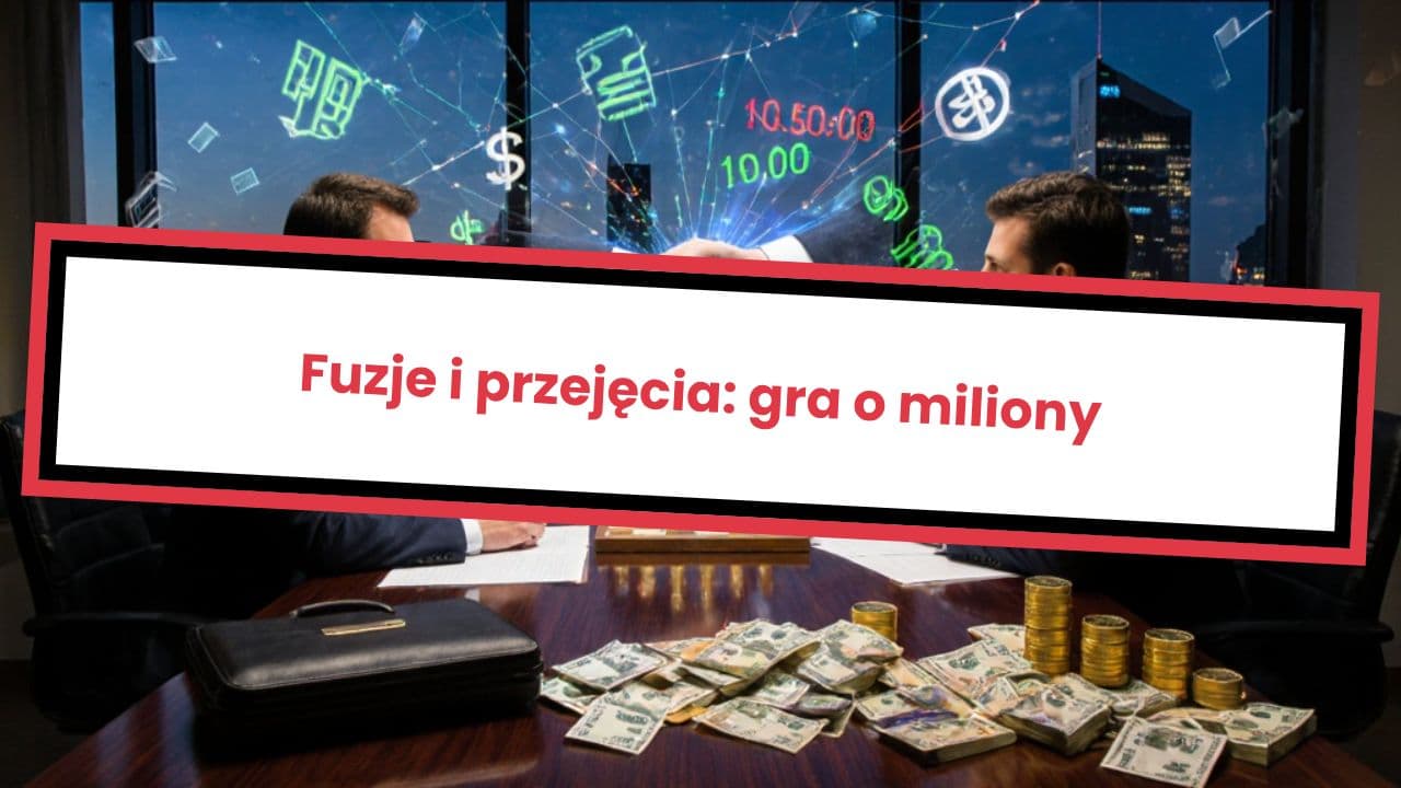 Fuzje i przejęcia: gra o miliony