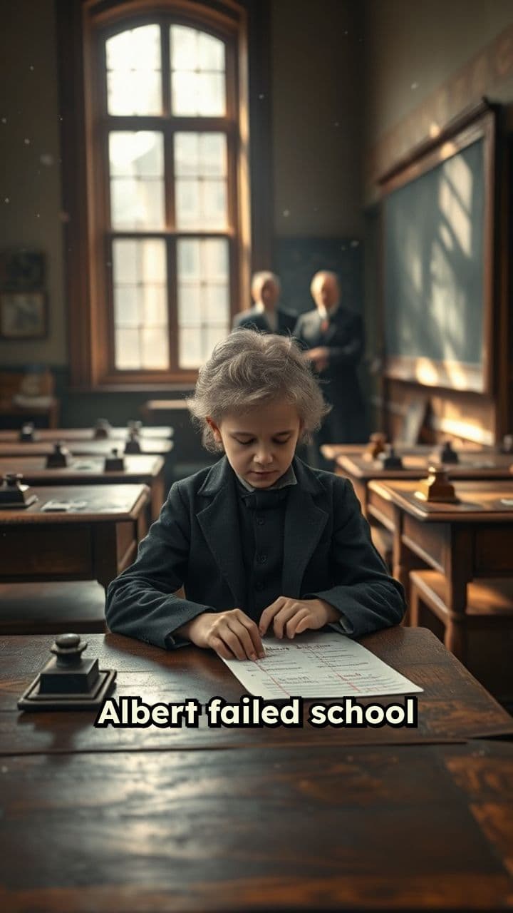 Einstein: From Struggle to Genius