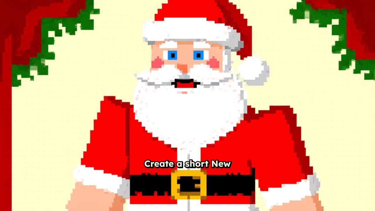 Minecraft Santa's New Year Adventure