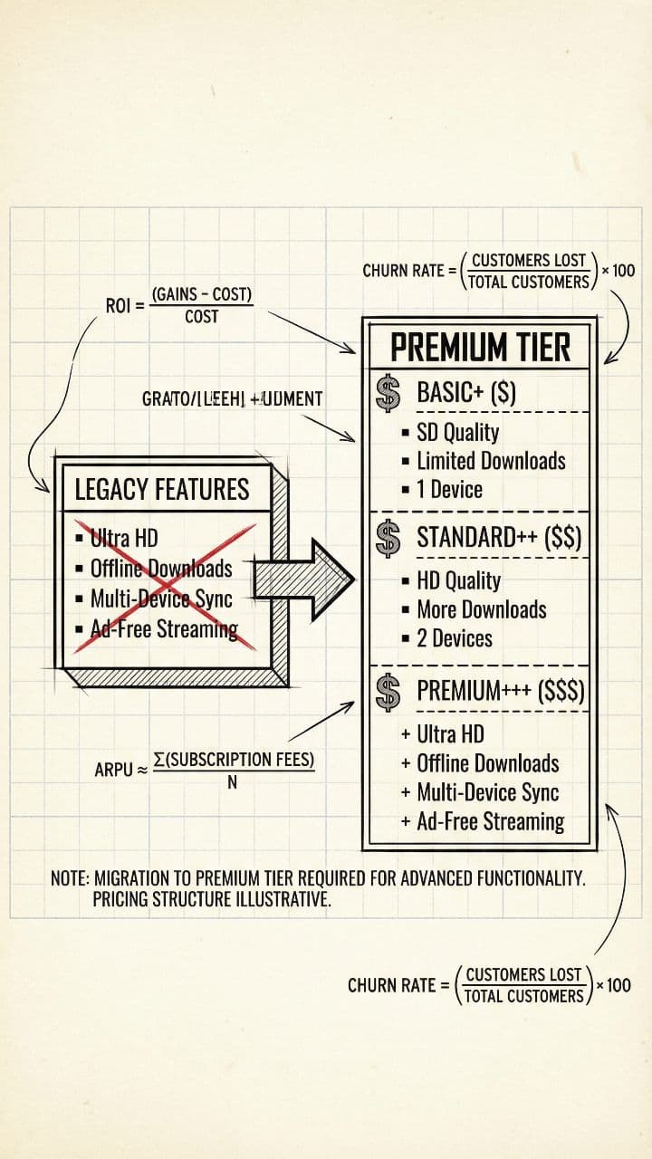 Netflix’s Sunk Cost Hostage Strategy