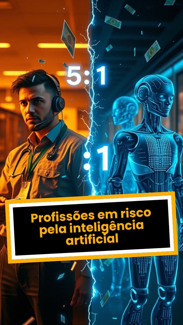 Profissões em risco pela inteligência artificial