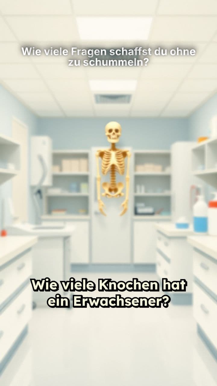 Wie viele Fragen schaffst du ohne zu schummeln?