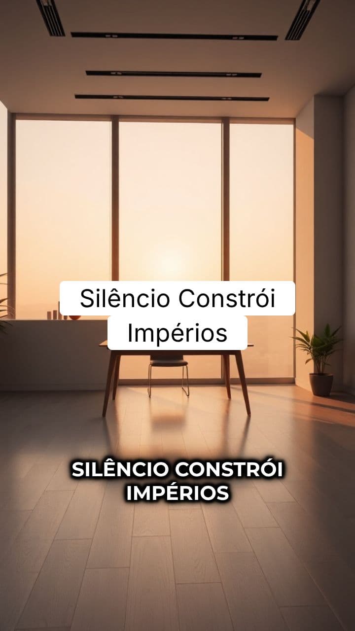 O Poder do Silêncio