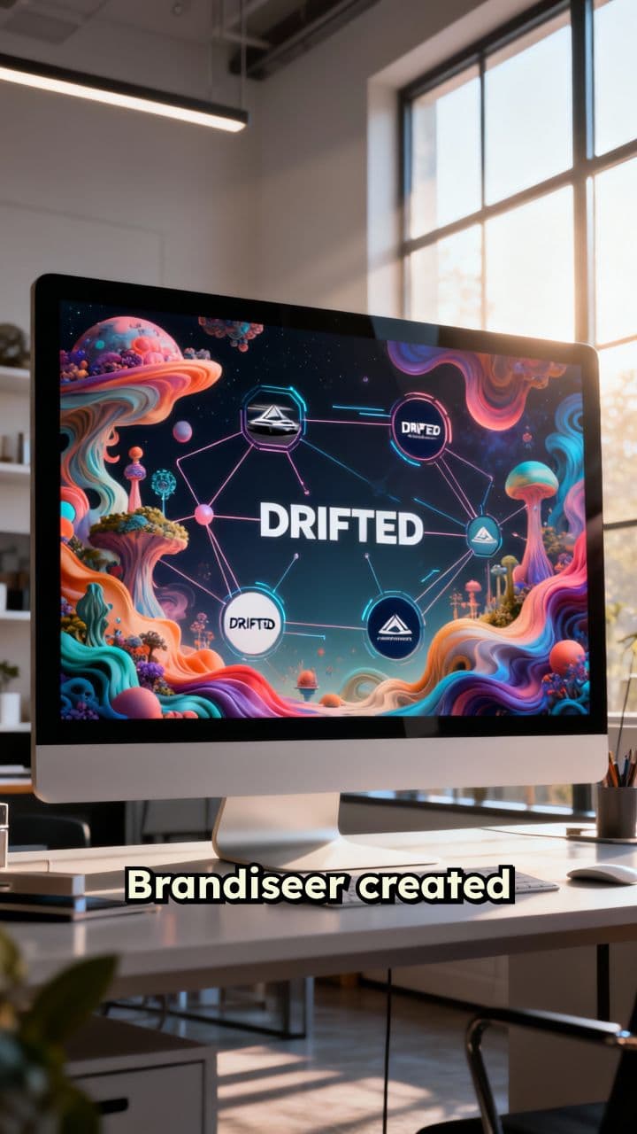 Complete Brand System for DRIFTED