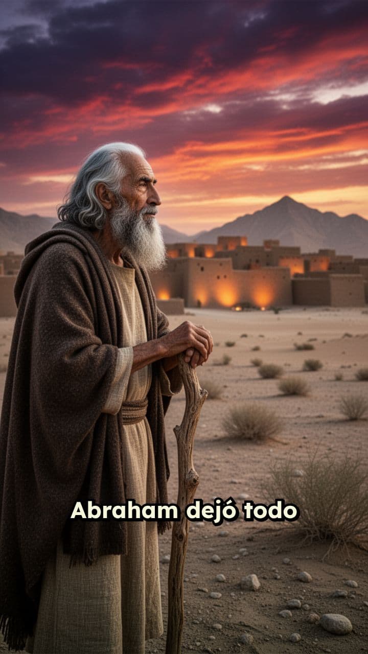El salto de fe de Abraham