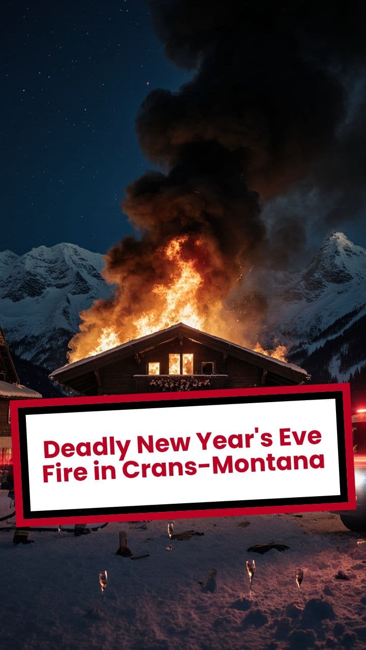 Deadly New Year's Eve Fire in Crans-Montana