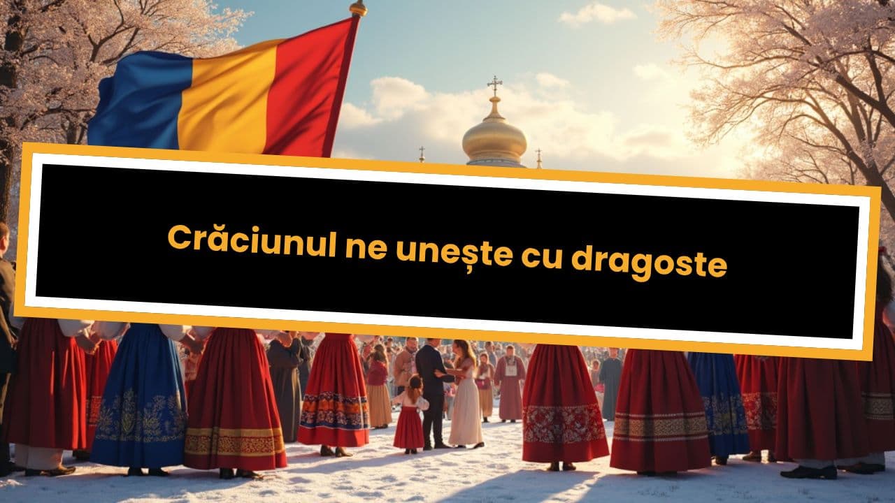 Crăciunul ne unește cu dragoste