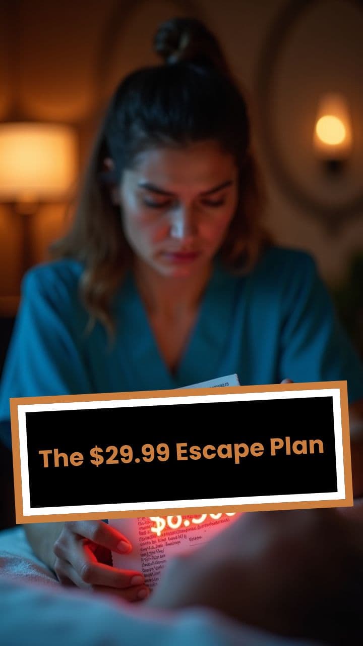 The $29.99 Escape Plan