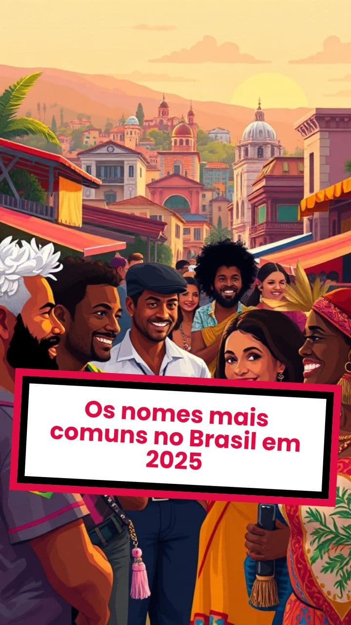 Os nomes mais comuns no Brasil em 2025 (duplicated)