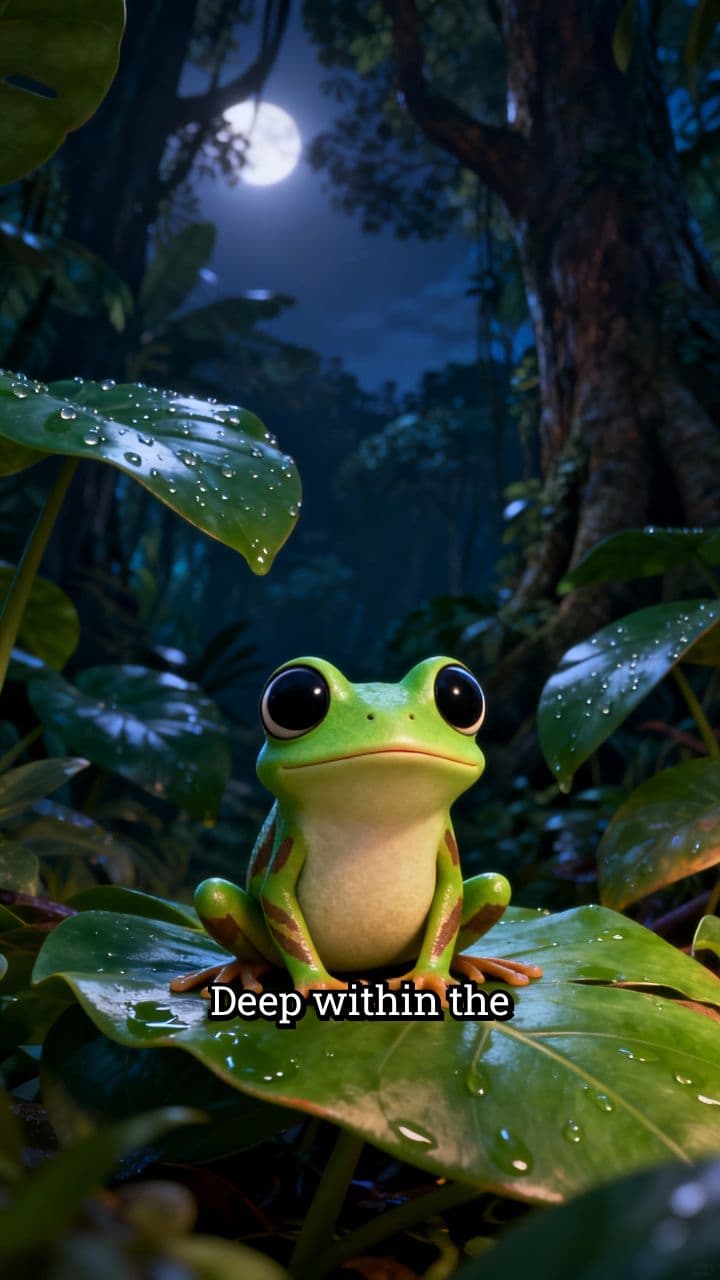 The Secret Glow of the Amazon Frogs
