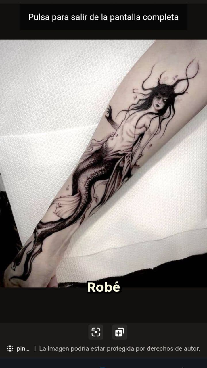 El tatuaje maldito de la sirena