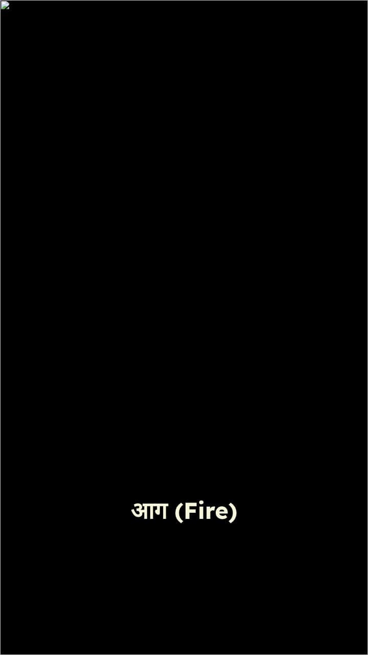 आग और दहन की प्रक्रिया