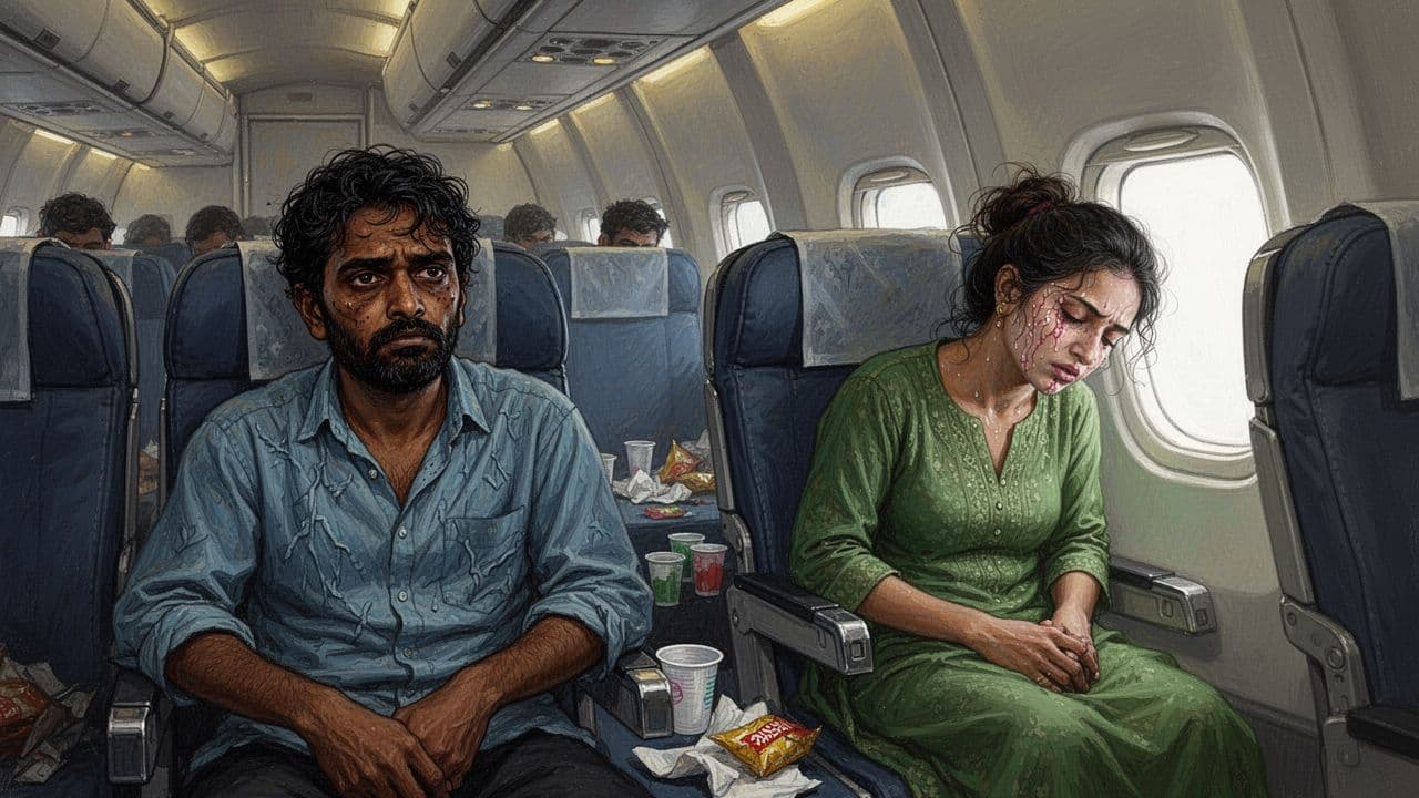 हाईजैक प्लेन के अंदर का नर्क