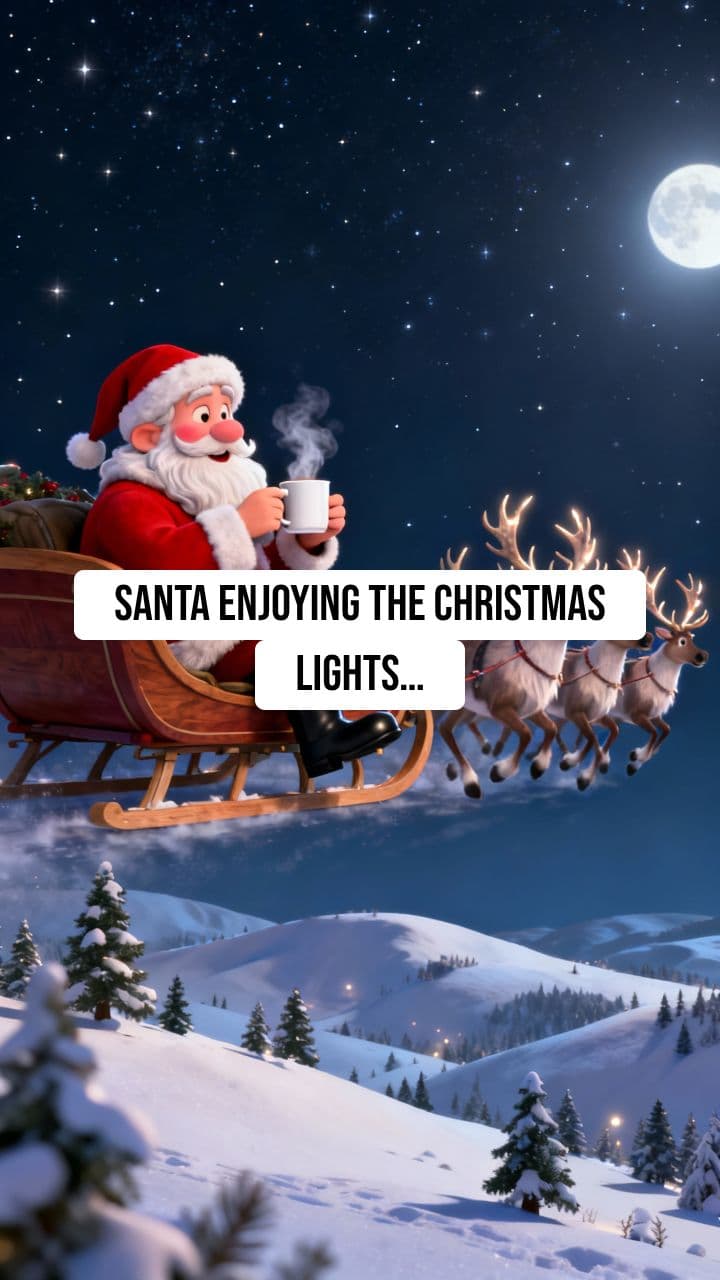 Santa & the True Light Show