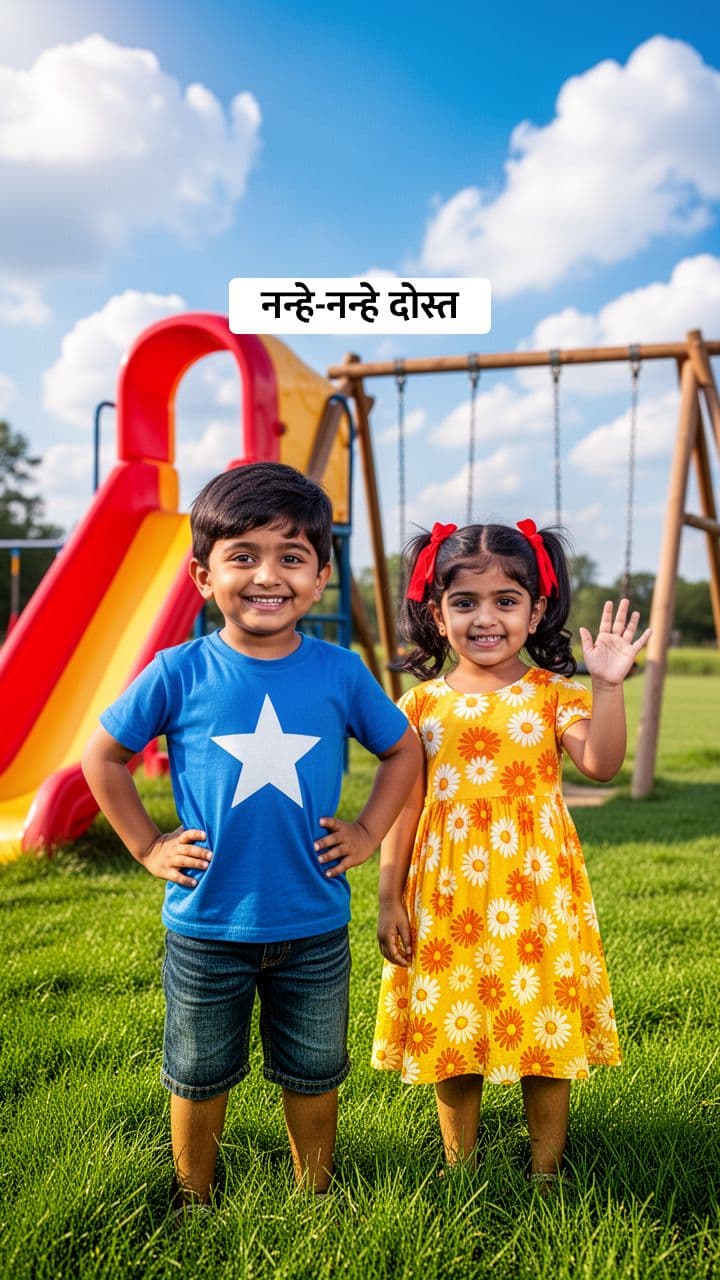 नन्हे दोस्त - Kids Nursery Rhyme