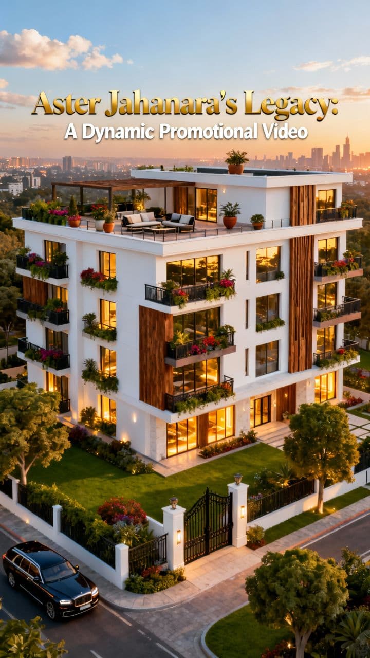 Aster Jahanara's Legacy: A Dynamic Promotional Video