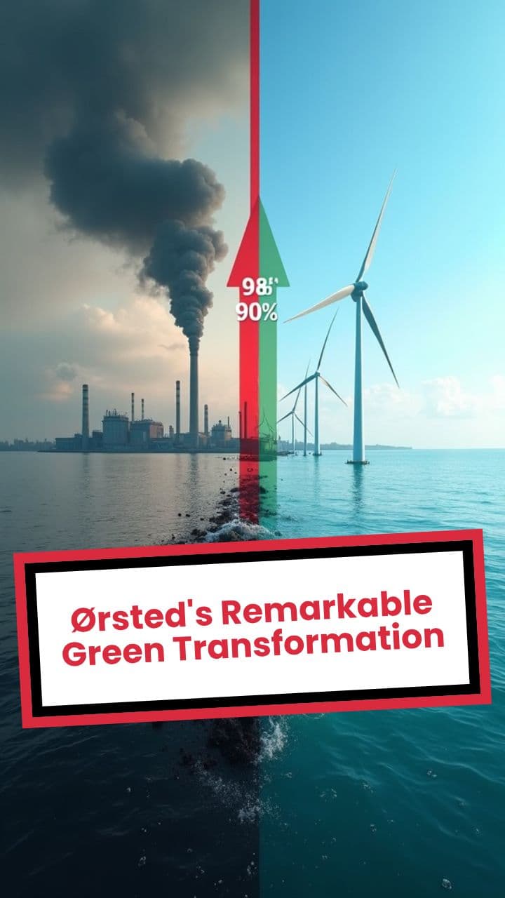 Ørsted's Remarkable Green Transformation