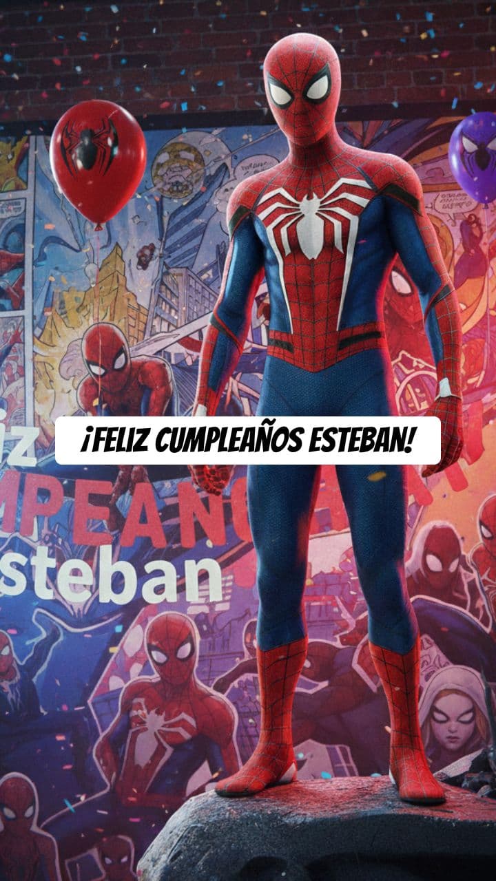 Invitación de Cumpleaños de Esteban