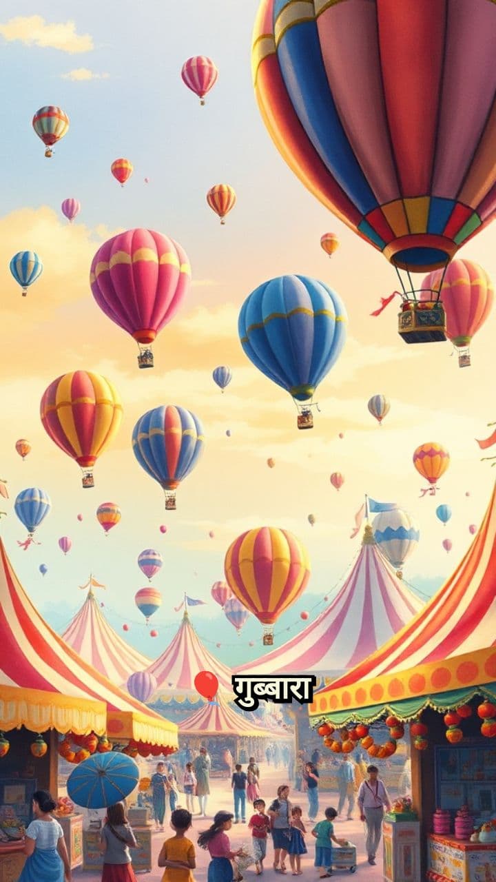 गुब्बारे की कहानी और जीवन का सच