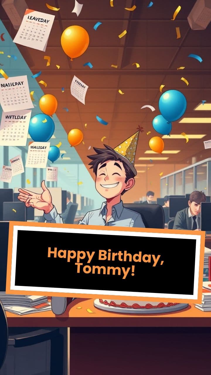 Happy Birthday, Tommy!