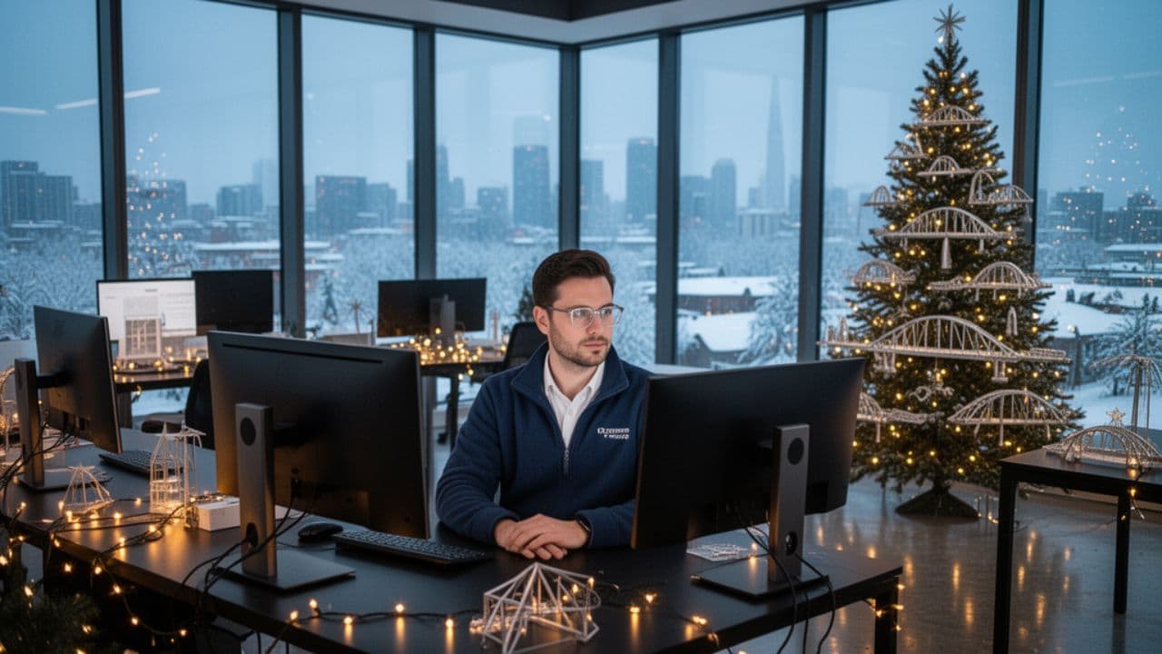 Новогодний рэп отдела автоматизации