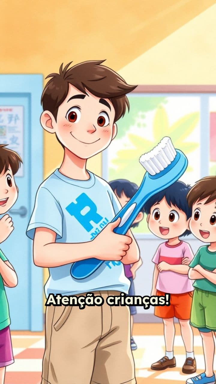 Escovação Divertida com Guto