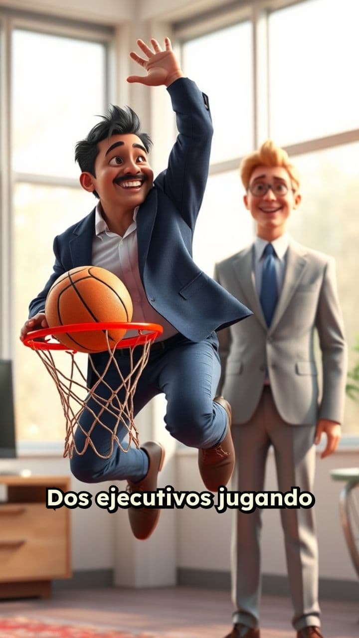 Baloncesto en la oficina con 1A Eventos