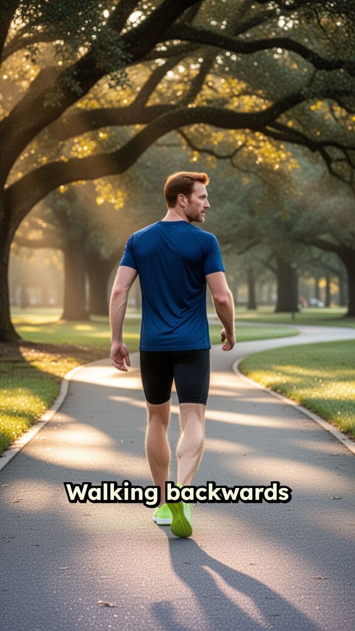 10 Minutes of Backward Walking Daily