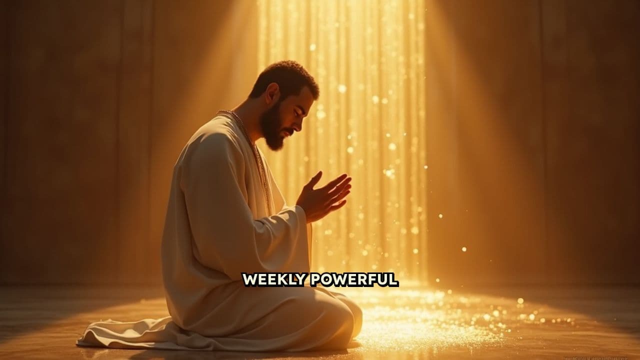 Weekly Prayer for Blessings and Strength