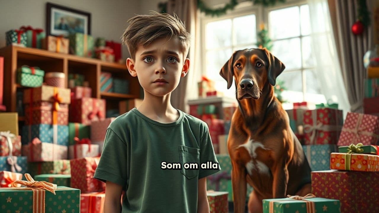 Julklappsbytet med Kol under Sjön