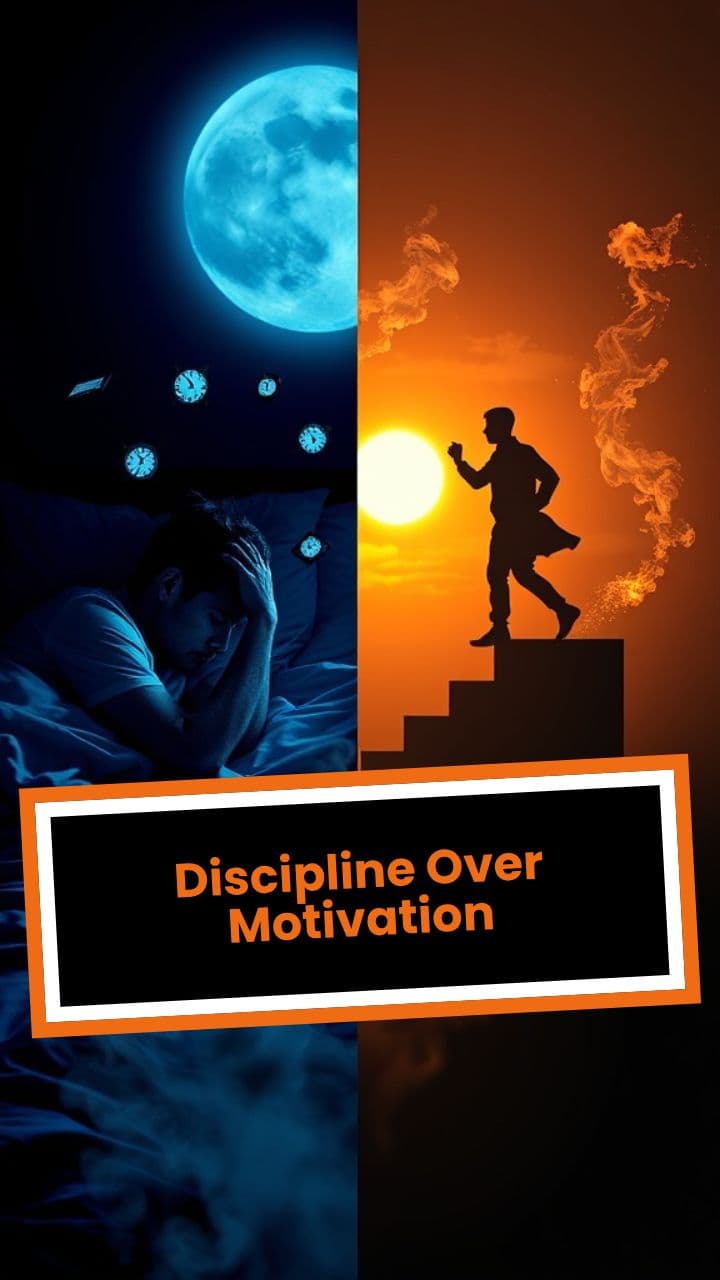 Discipline Over Motivation