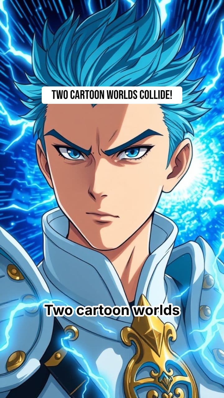 Cartoon Worlds Collide Anime Battle