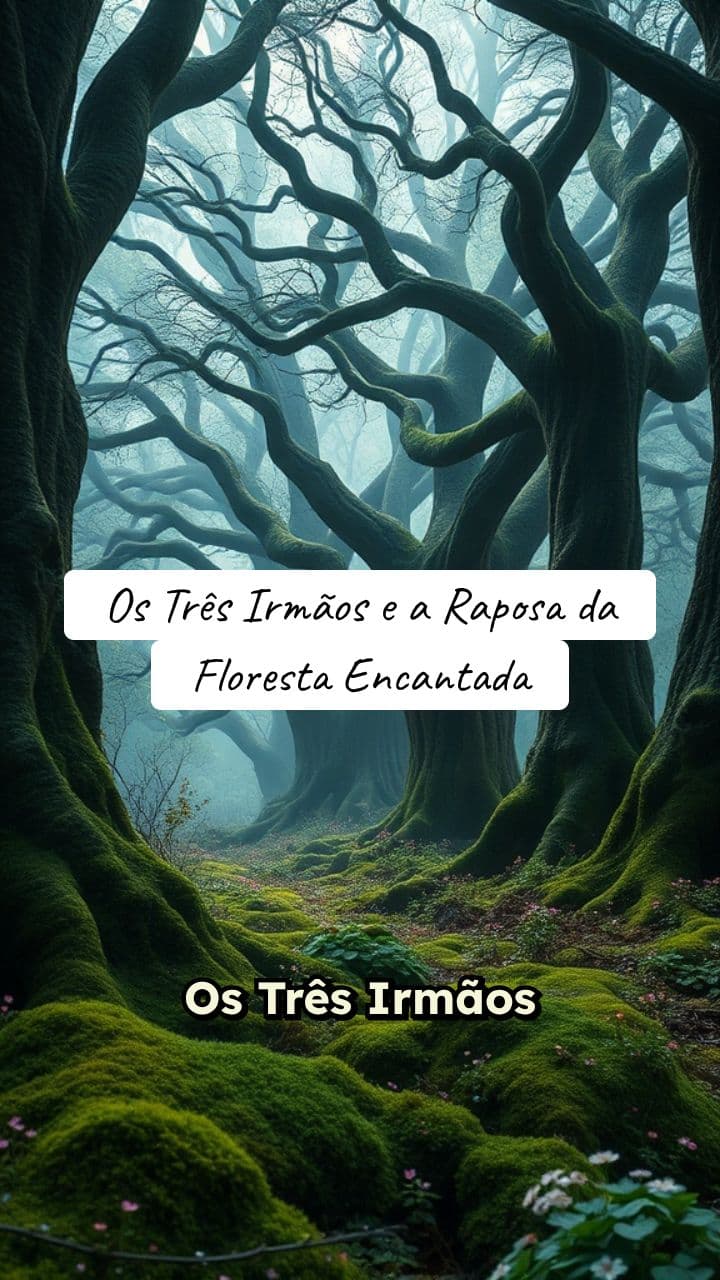 Os Três Irmãos e a Raposa da Floresta Encantada