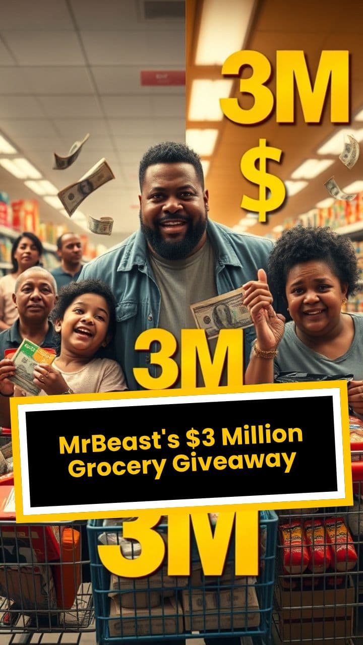 MrBeast's $3 Million Grocery Giveaway