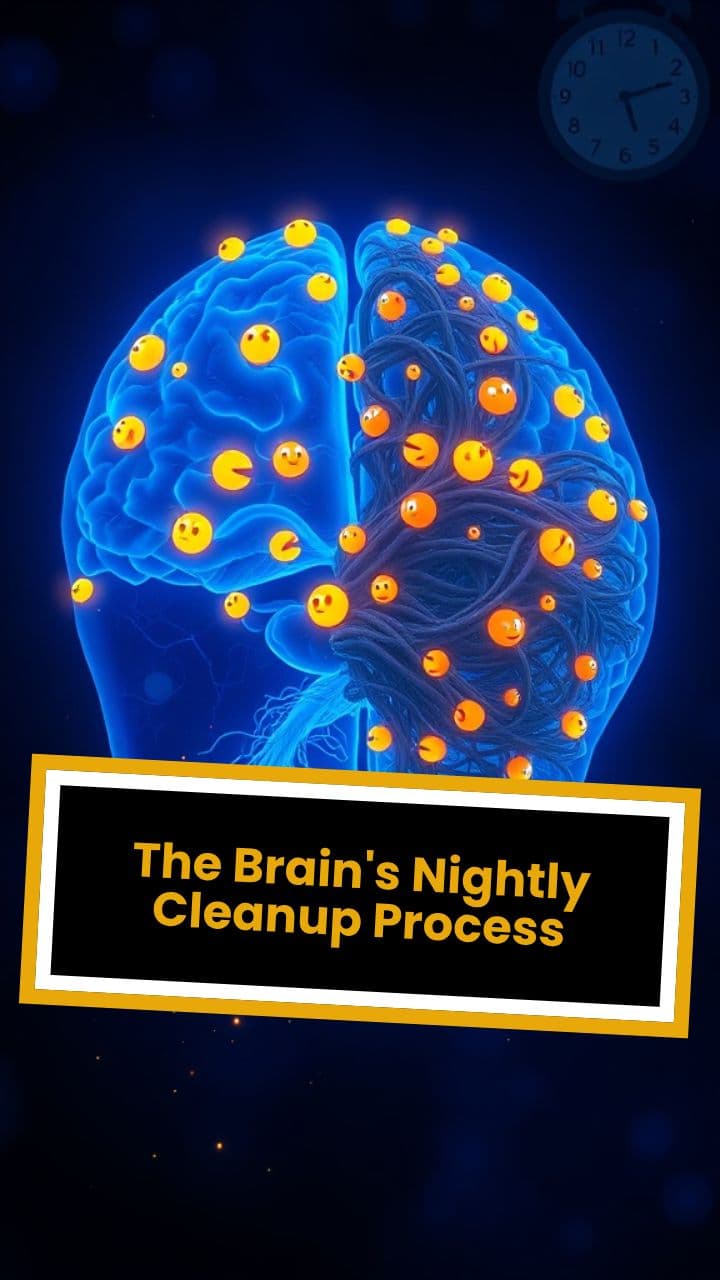 The Brain's Nightly Cleanup Process
