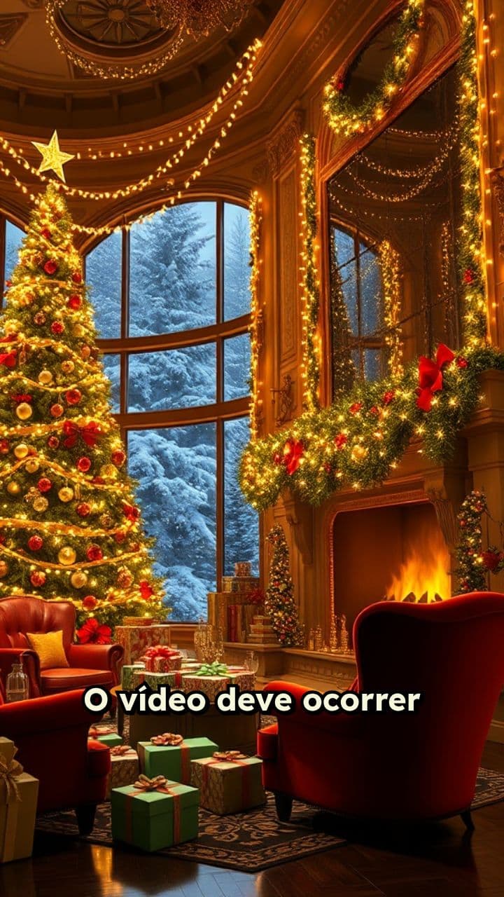 Mensagem do Papai Noel para Laura e Arthur