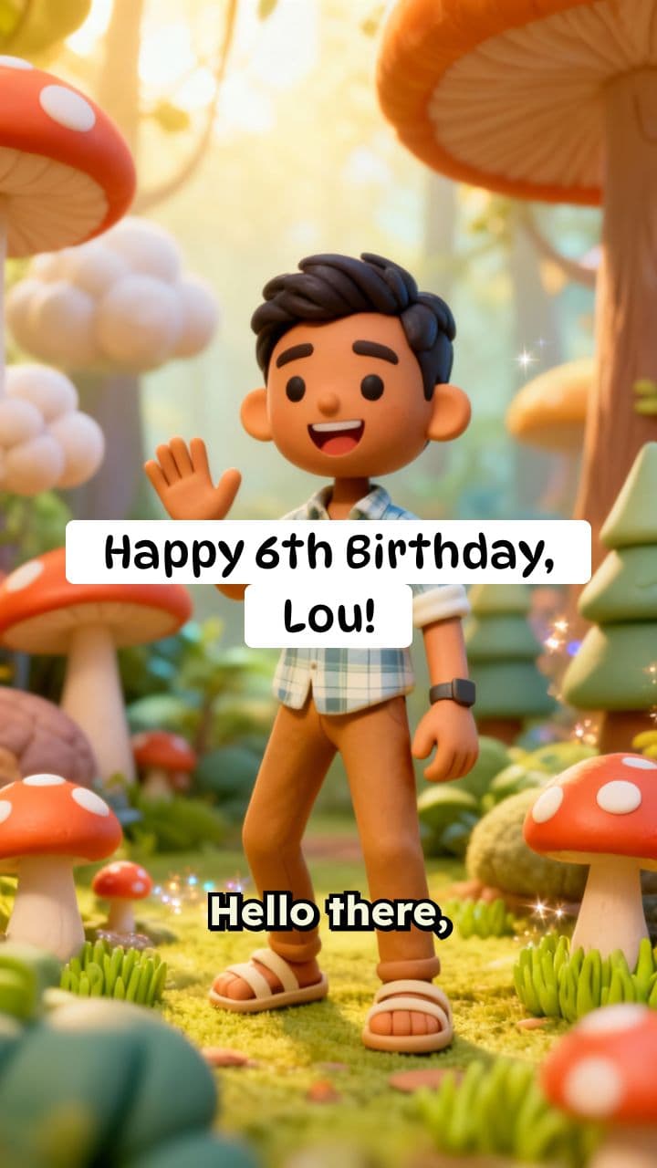 Peter Pan's Birthday Wish for Lou